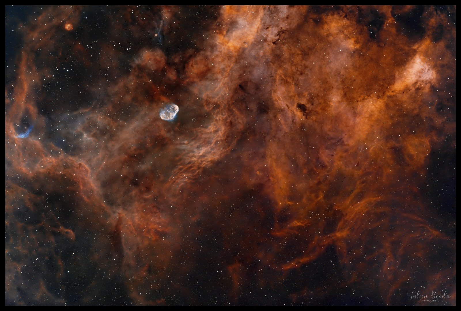 Grand dans le cygne et NGC 6888
